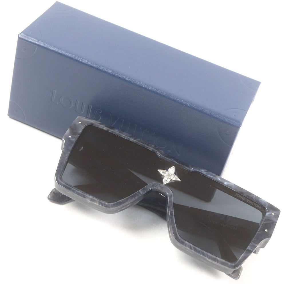 Rare Louis Vuitton Acetate Marble Cyclone Sunglasses Eyewear Men Unisex