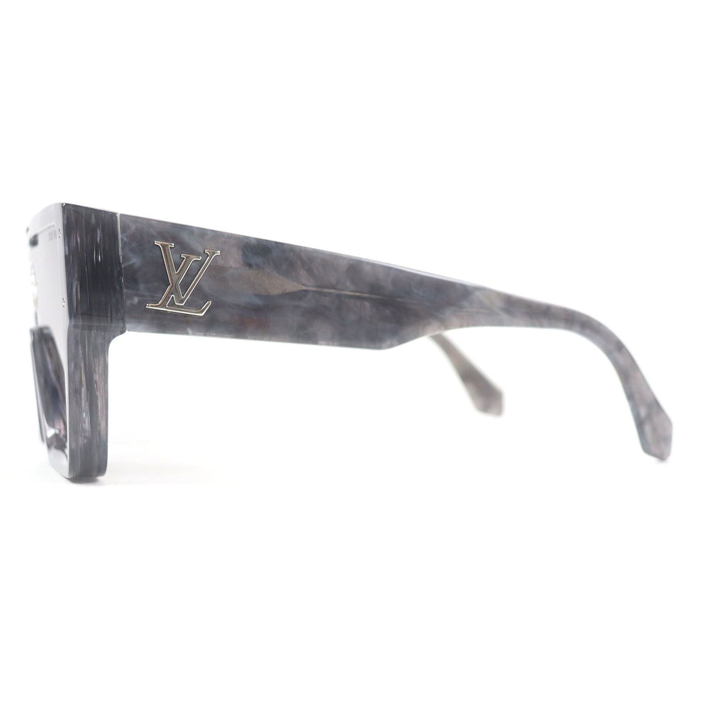 Rare Louis Vuitton Acetate Marble Cyclone Sunglasses Eyewear Men Unisex