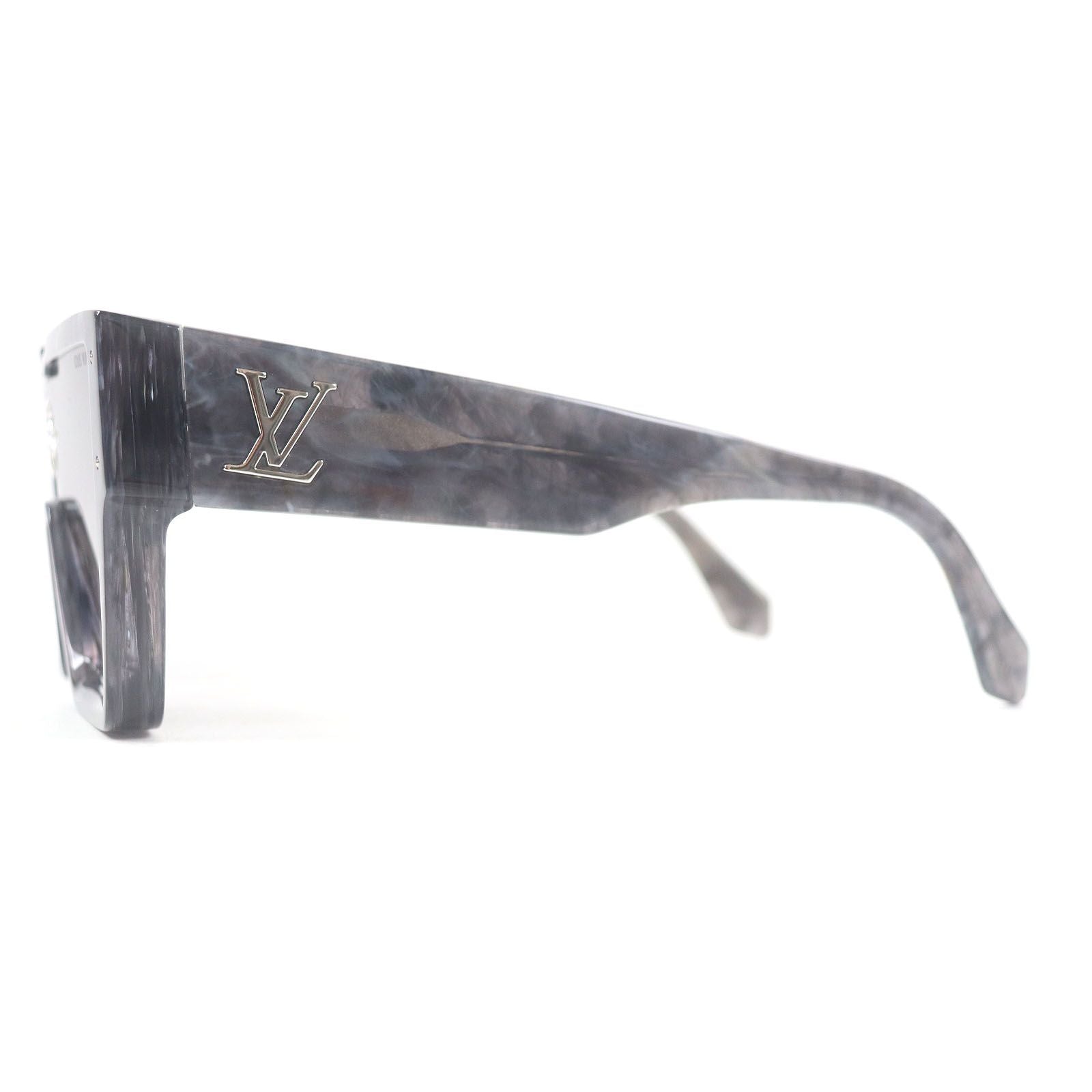 Rare Louis Vuitton Acetate Marble Cyclone Sunglasses Eyewear Men Unisex