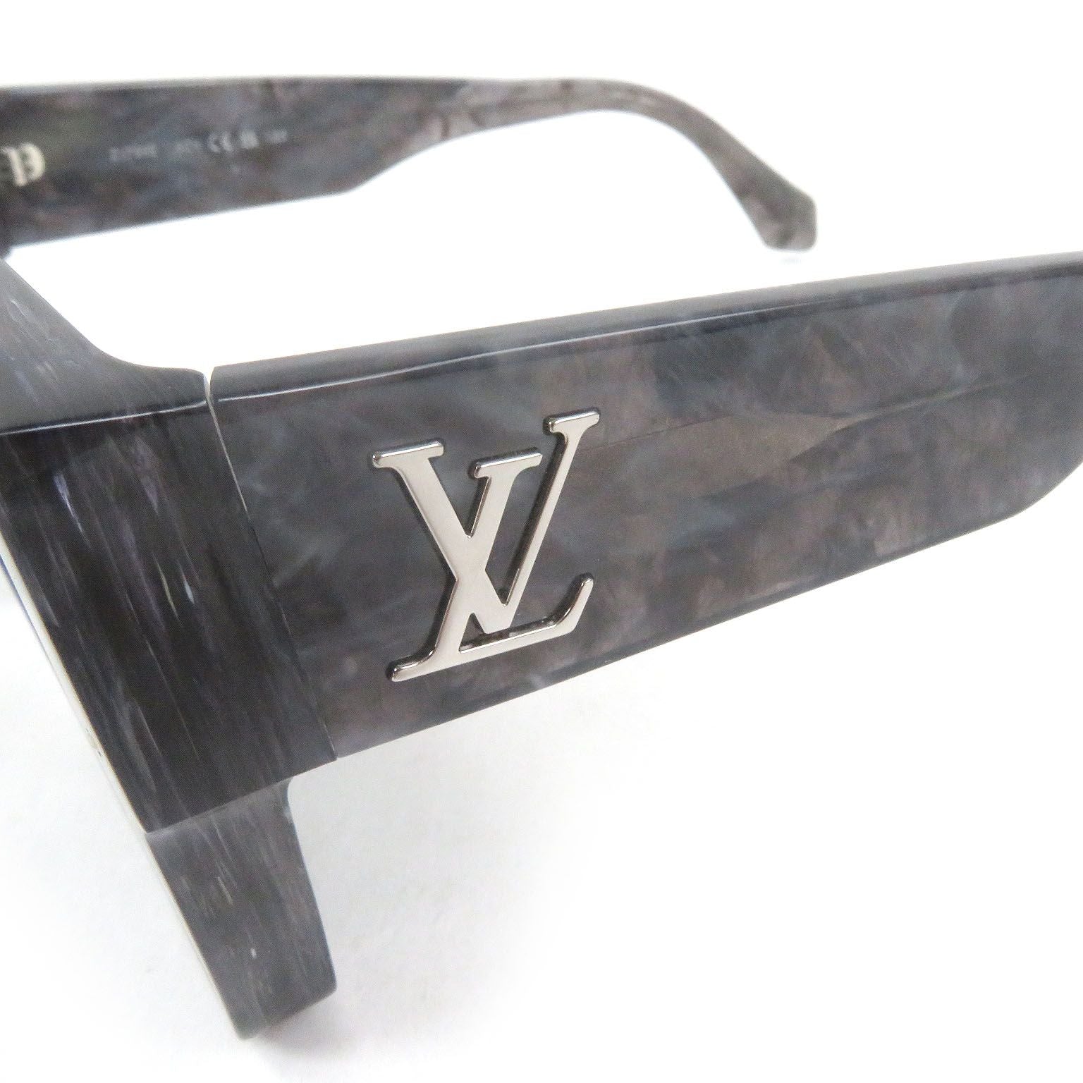 Rare Louis Vuitton Acetate Marble Cyclone Sunglasses Eyewear Men Unisex